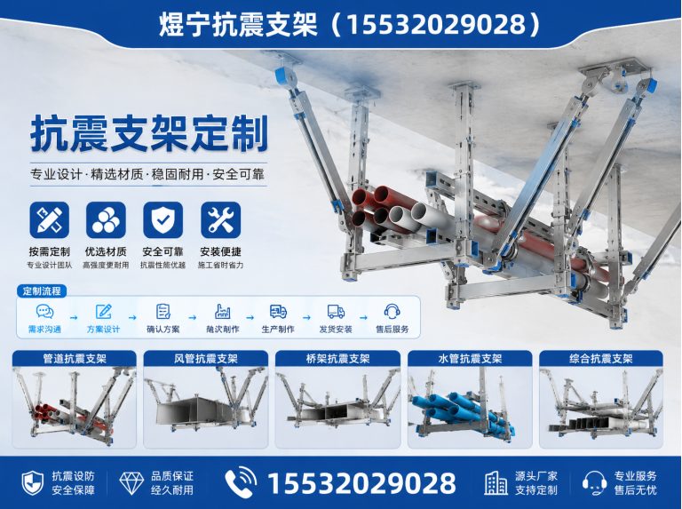 河池煜宁抗震支架展示图